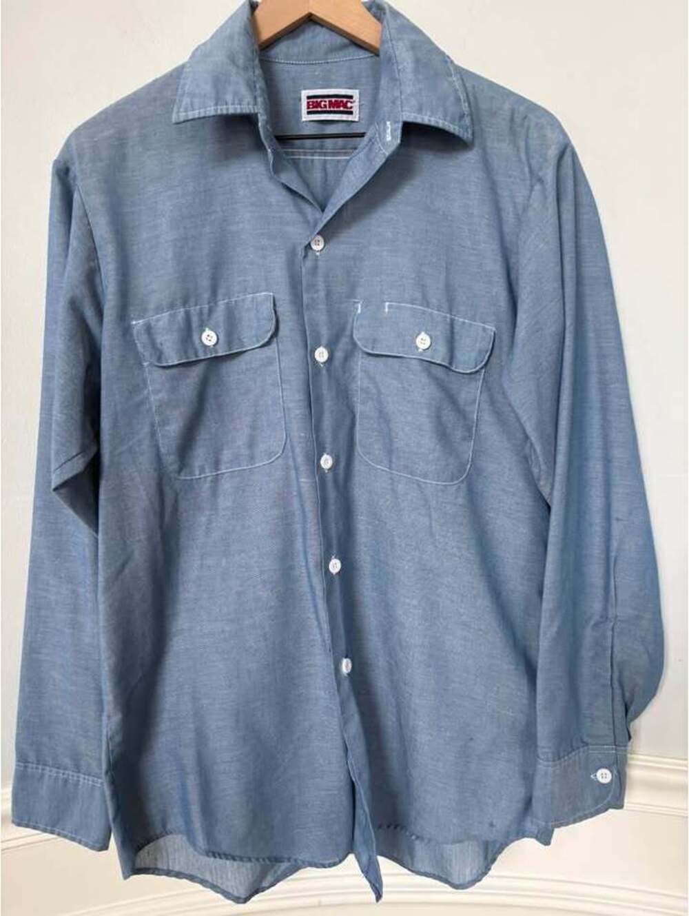 Vintage Big Mac Chambray Work Shirt